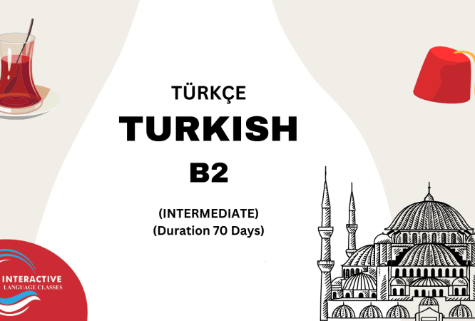Turkish B2 Upper intermediate Turkish Course B2