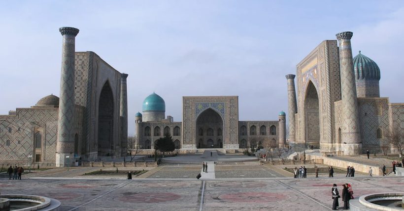 Registan square in Samarqand, Uzbekistan Uzbekistan India medical tourism